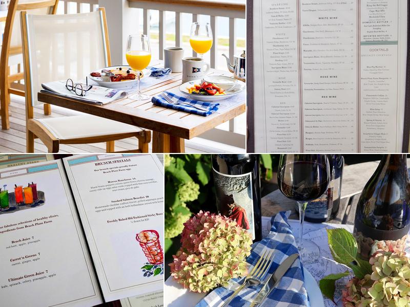 The Blue Pig Tavern Menu