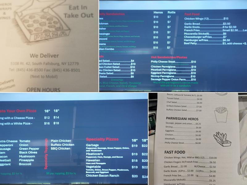 Loca Pannini Pizza I Menu