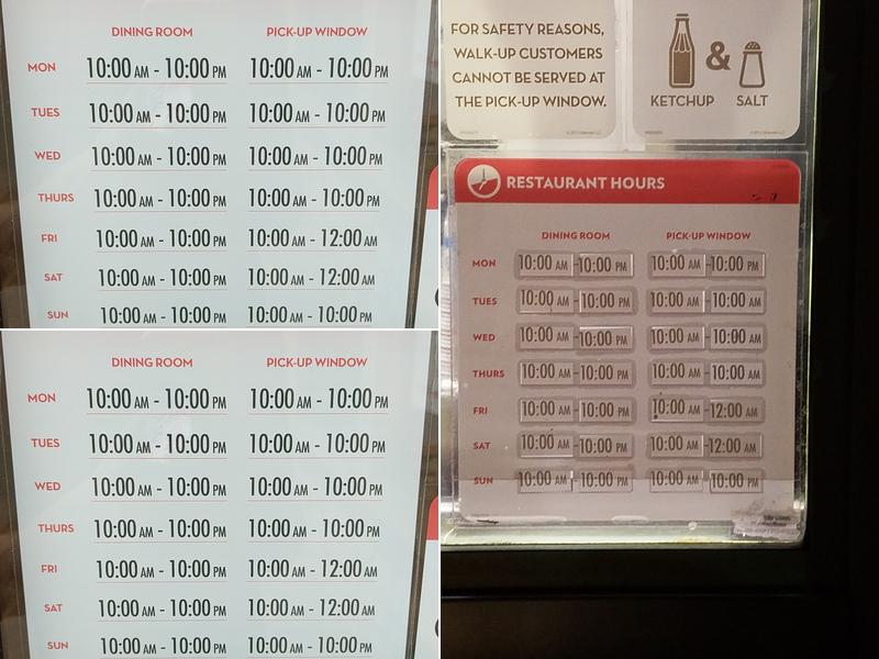 Wendy's Menu