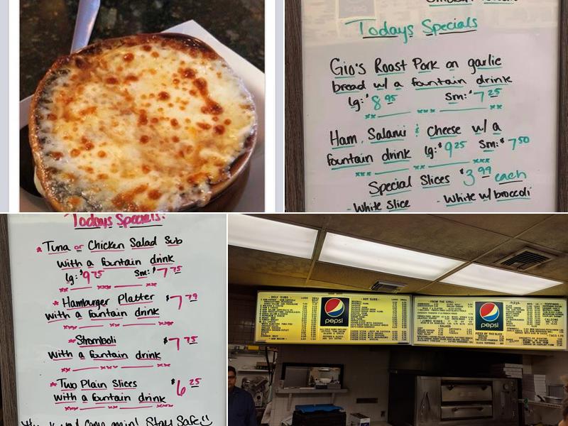 Giovanni's Menu