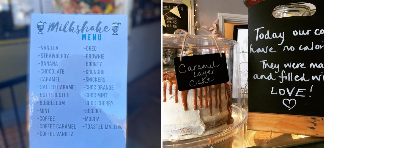 Papillon Coffee House Menu