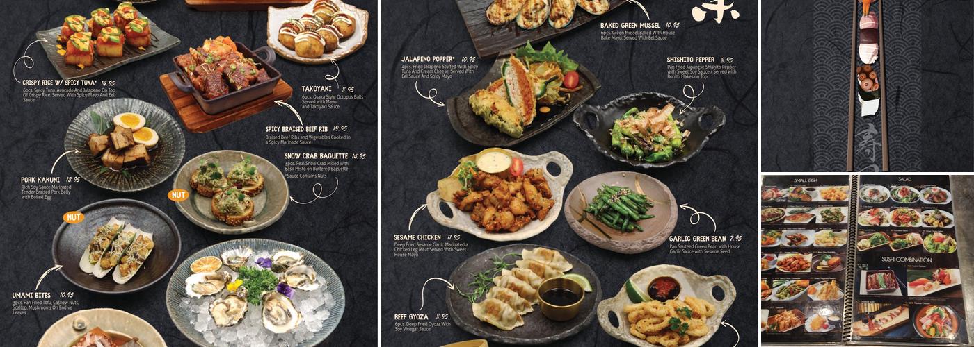 Yume Japanese Restaurant Manhattan Beach Menu