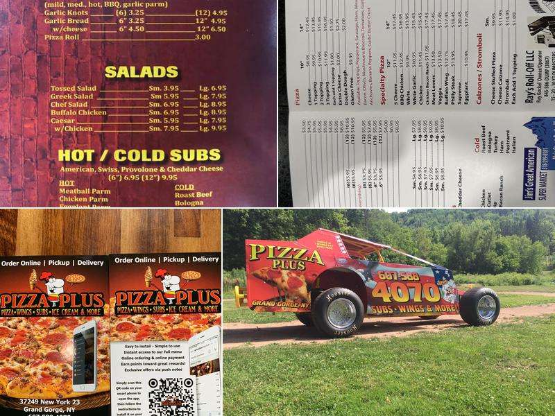 Pizza Plus Menu