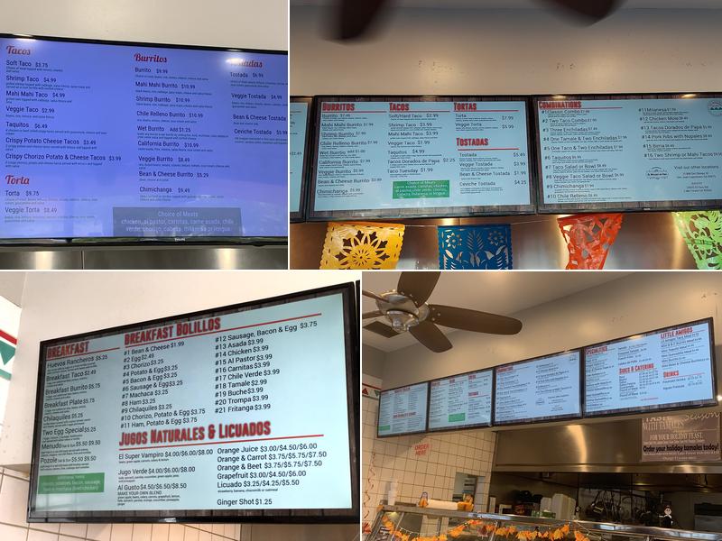 El Molino De Oro Menu