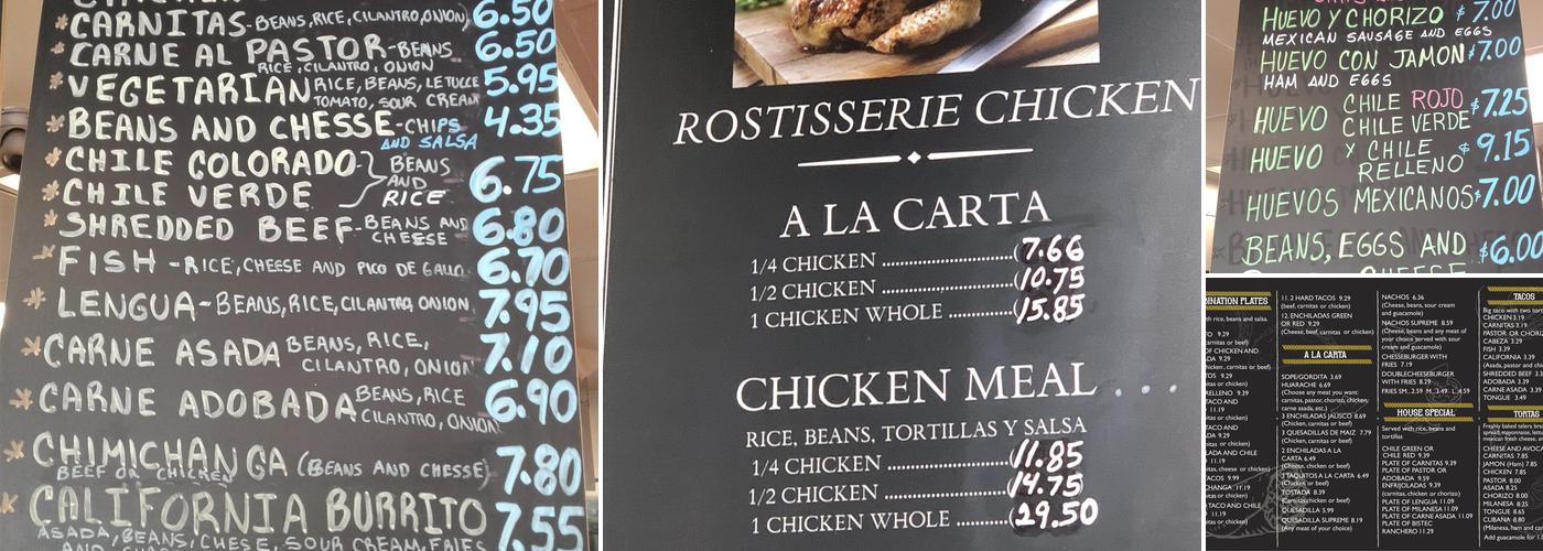 El Maguey Express Menu