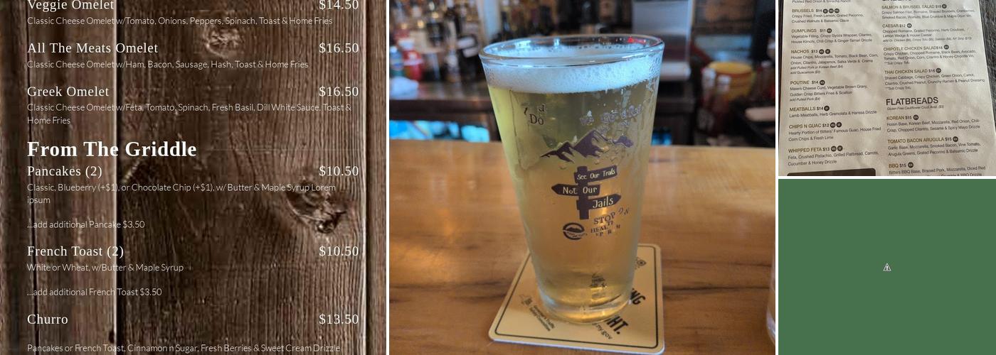 Bitters & Bones Menu
