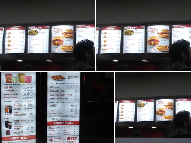 Wendy's Menu