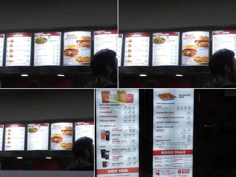 Wendy's Menu