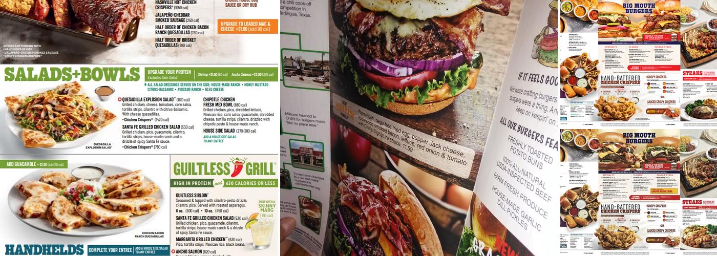 Chili's Grill & Bar Menu