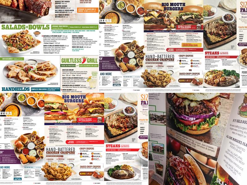 Chili's Grill & Bar Menu