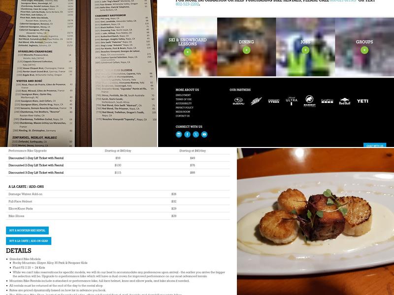 Wobbly Barn Menu