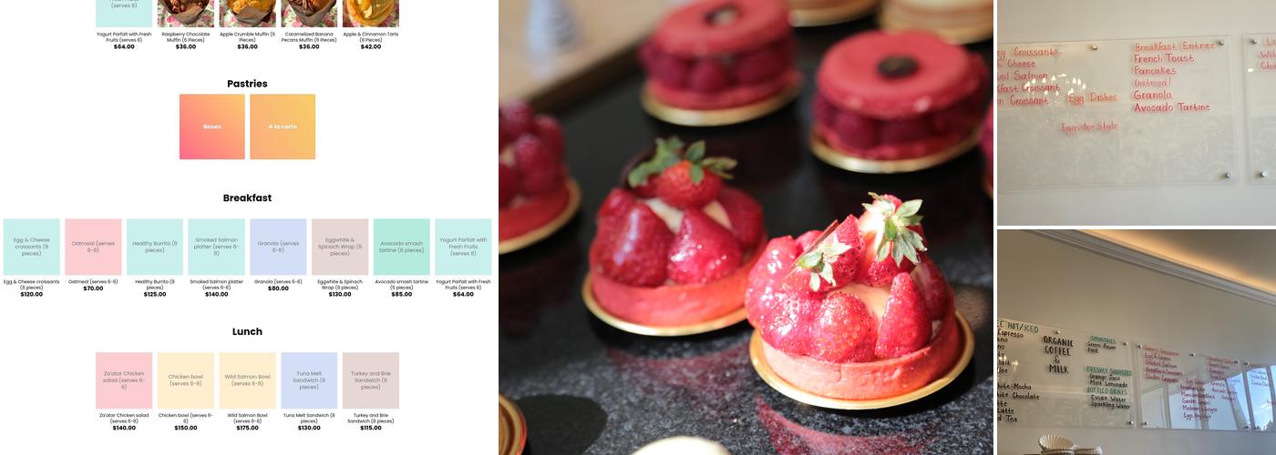 Chaumont Bakery & Café Menu