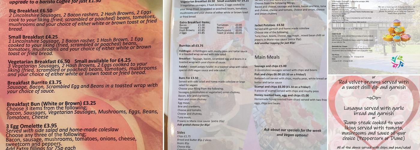 Lincoln Arboretum Cafe Menu