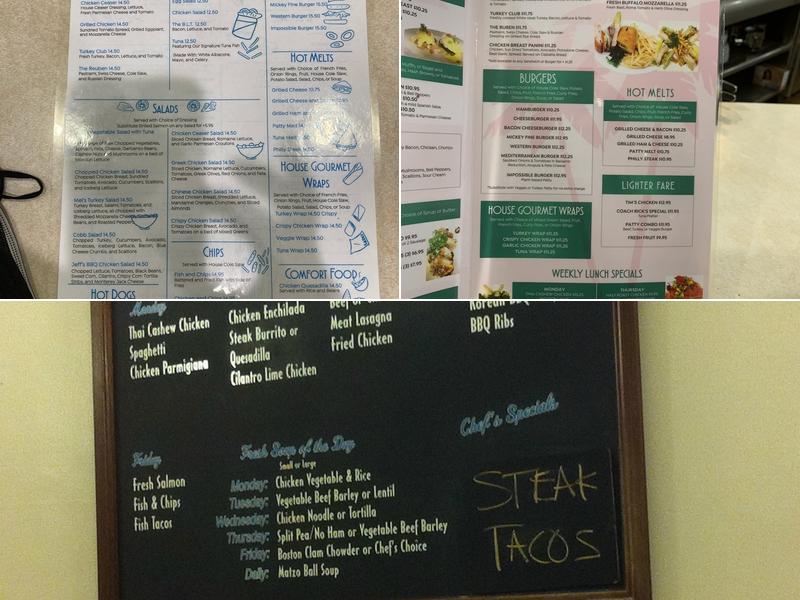 Mickey Fine Grill Menu