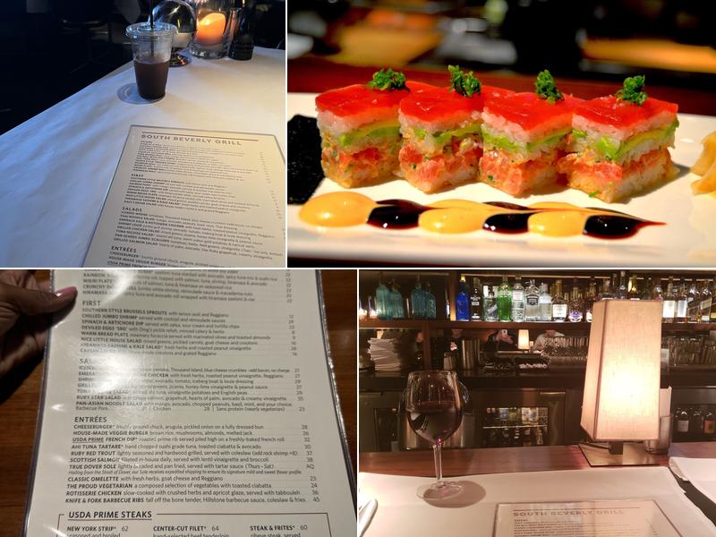 South Beverly Grill Menu