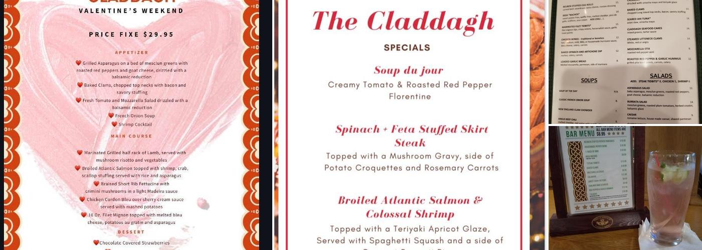 The Claddagh Menu