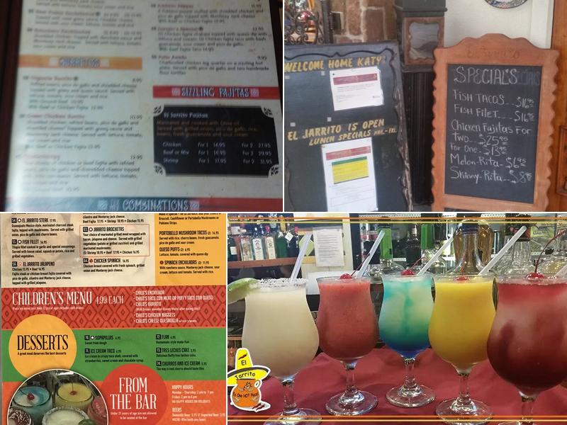 El Jarrito Menu