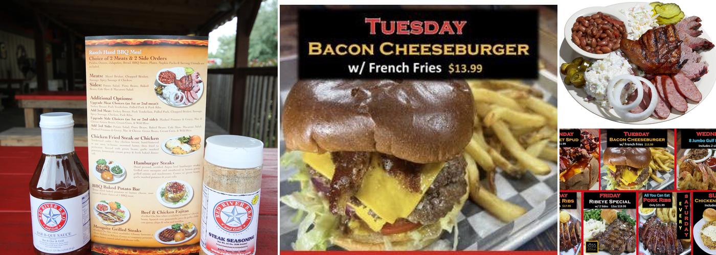 Red River BBQ & Grill Menu