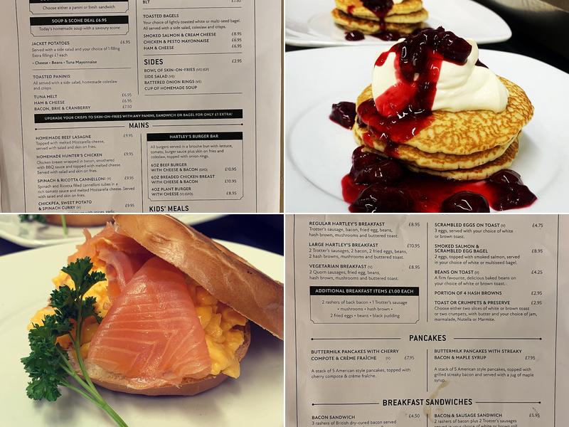 Hartley's Café-bar Menu