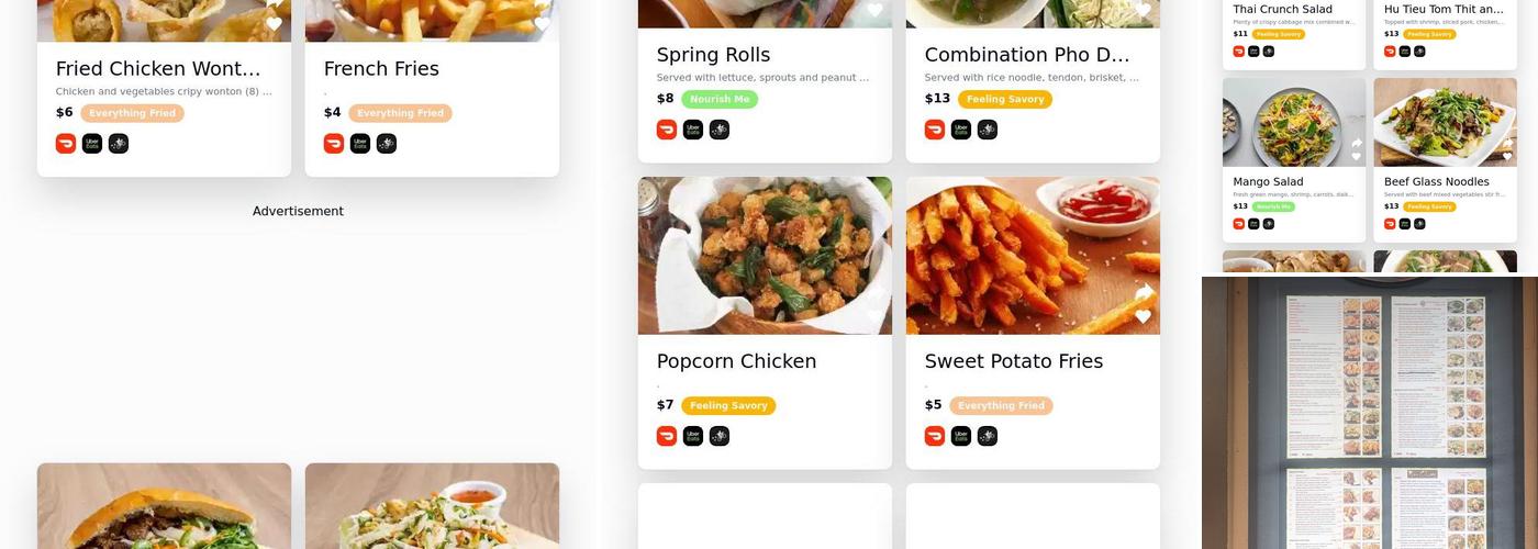 Chopstix Vietnamese Restaurant Menu