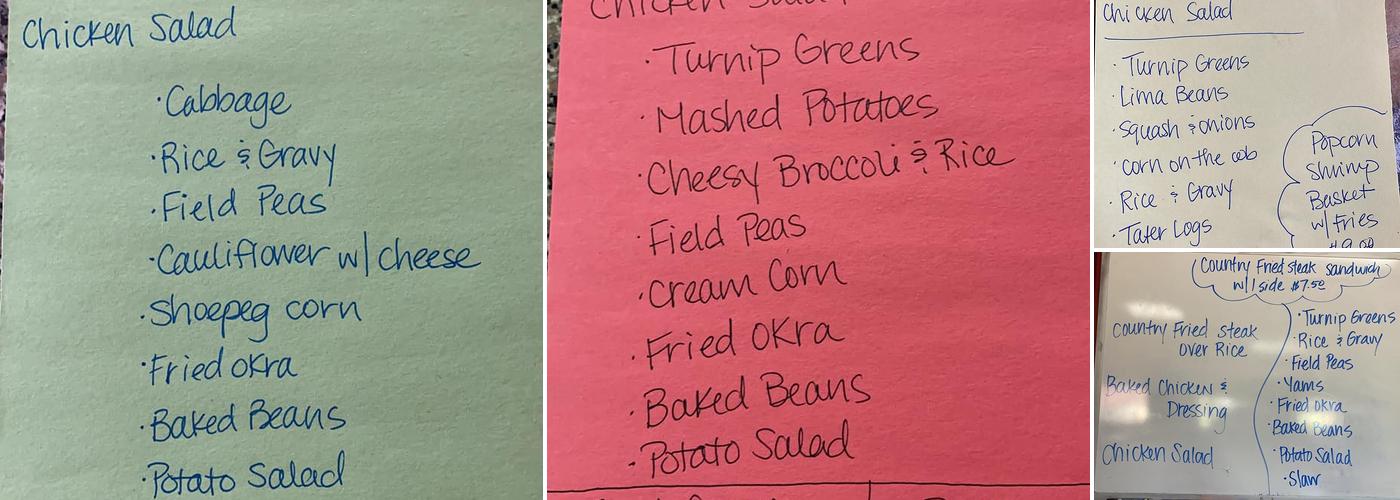 SMOKIN' JACK'S B-B-Q Menu