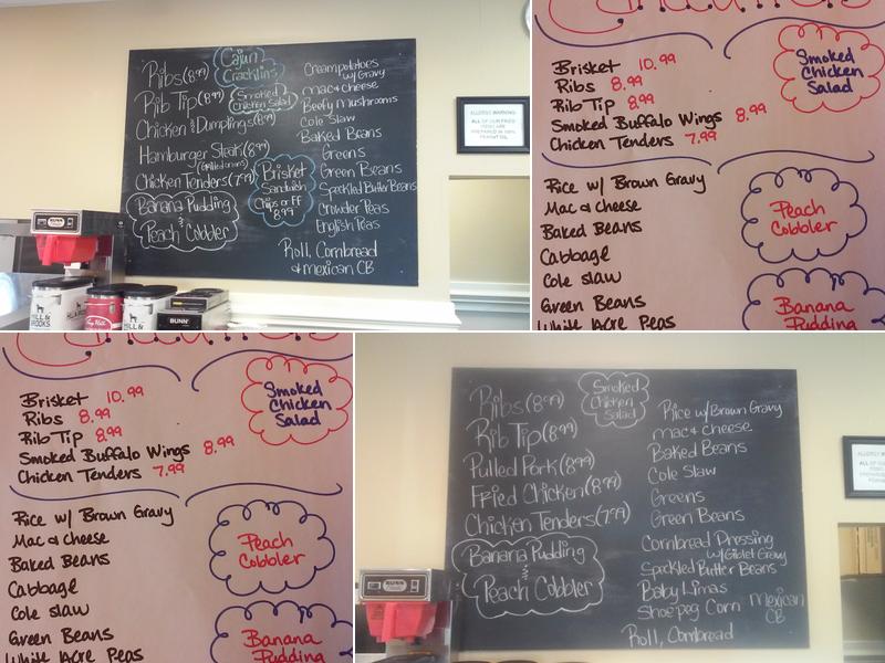 Canecutters Menu