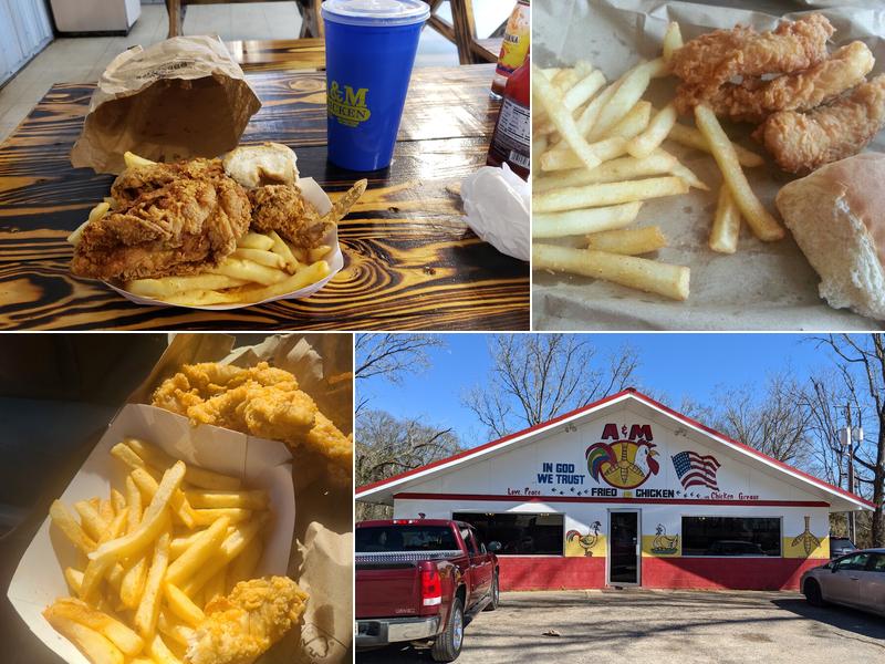 A & M Fried Chicken 502 N Archusa Ave, Quitman