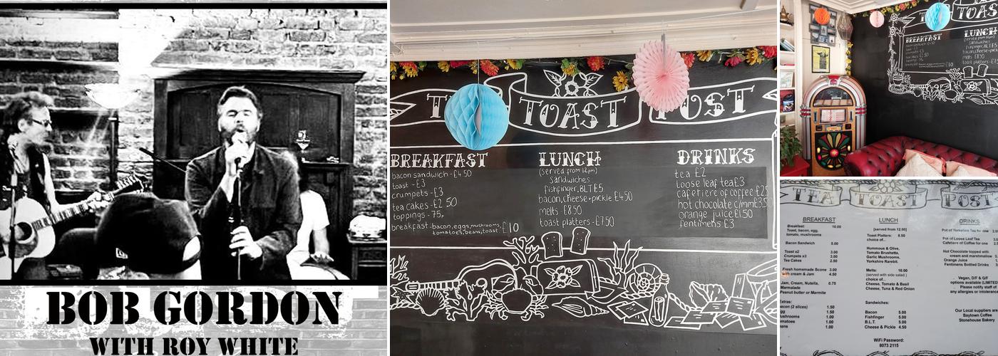 Tea, Toast and Post Menu