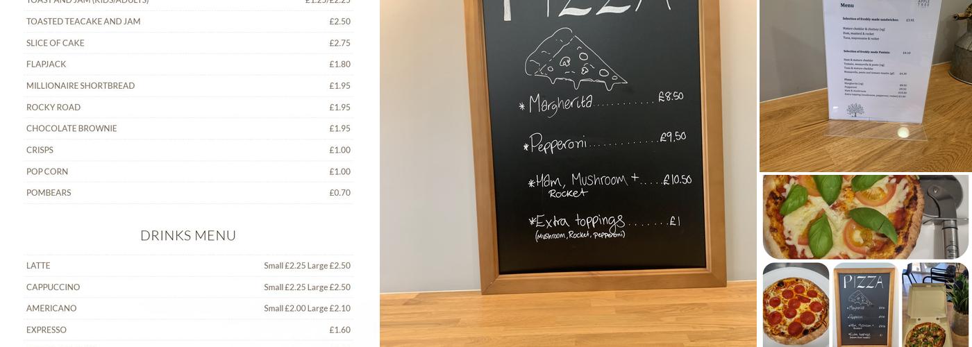 Apple Tree Cafe Menu