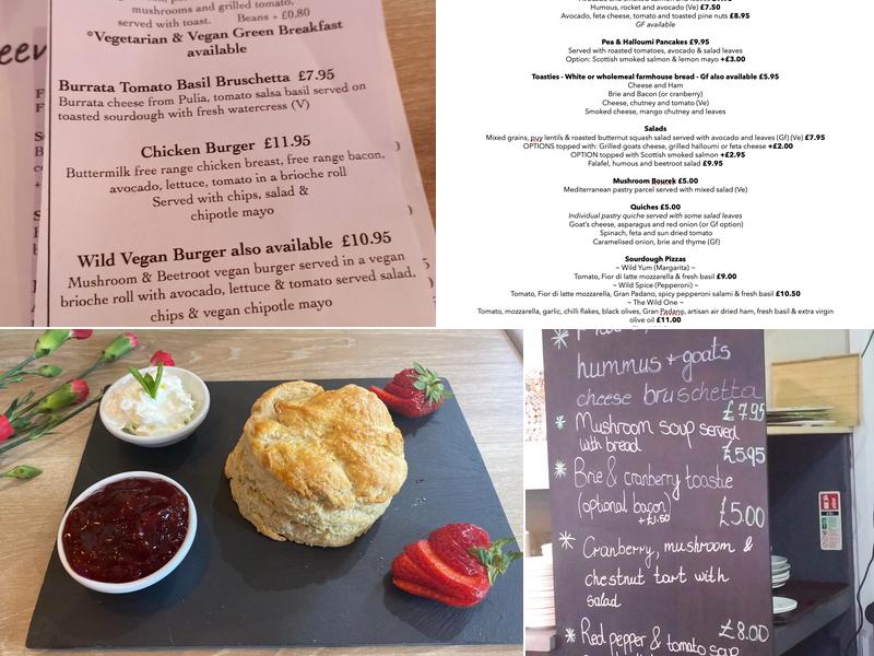 Wild & Green Kitchen Menu