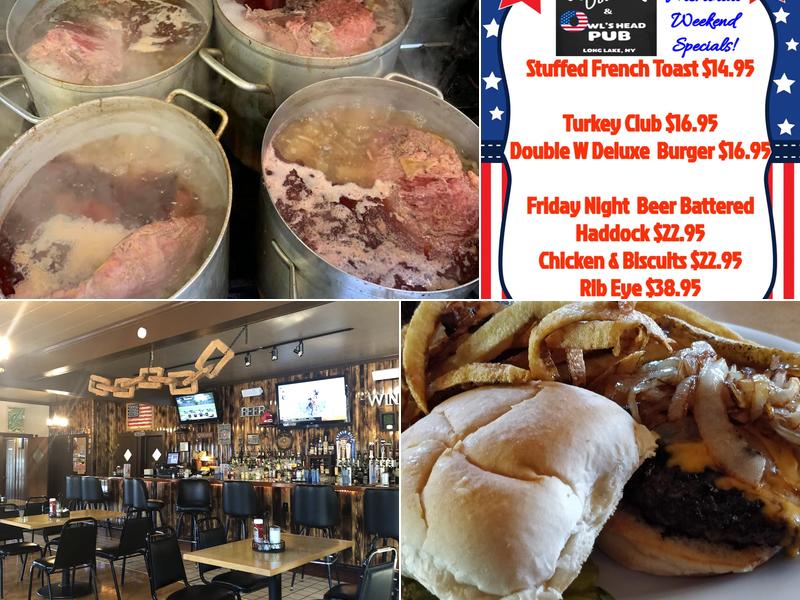 Long Lake Diner & Owl’s Head Pub 1161 Main St, Long Lake