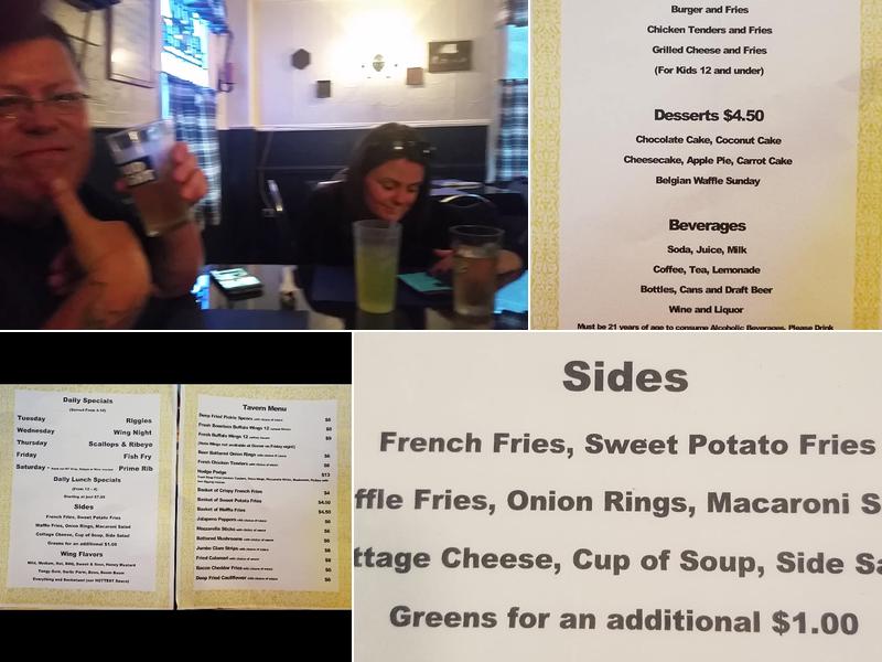 Roadside Inn Menu