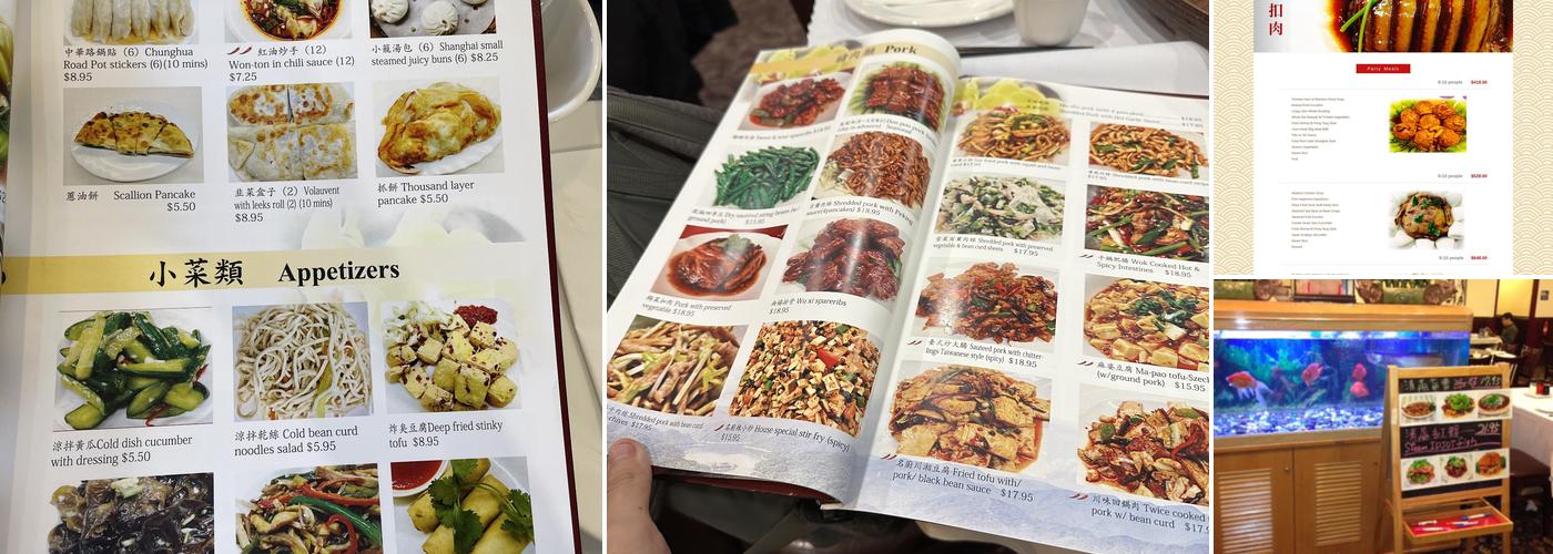 Joy Restaurant Menu