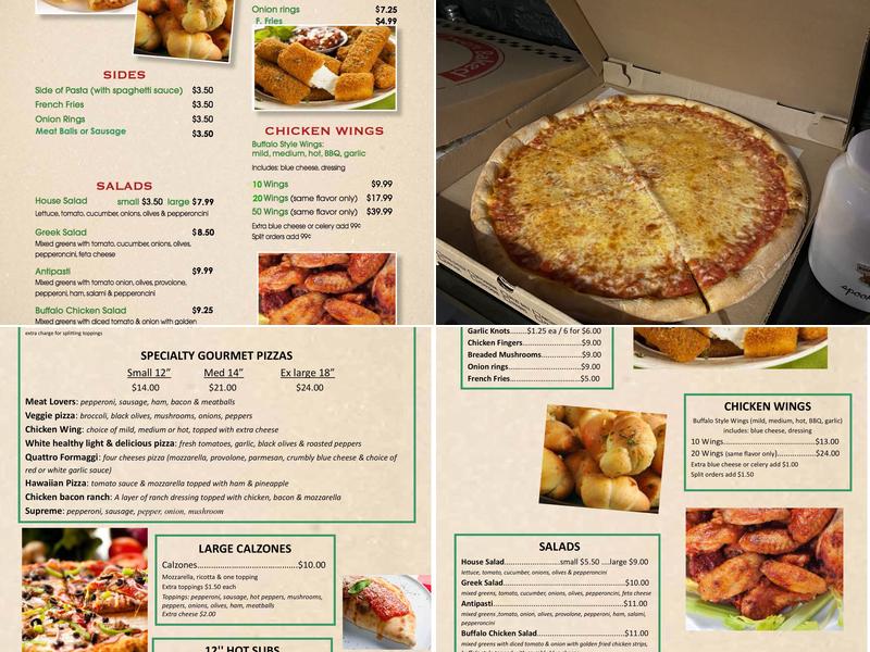 Passarella Menu
