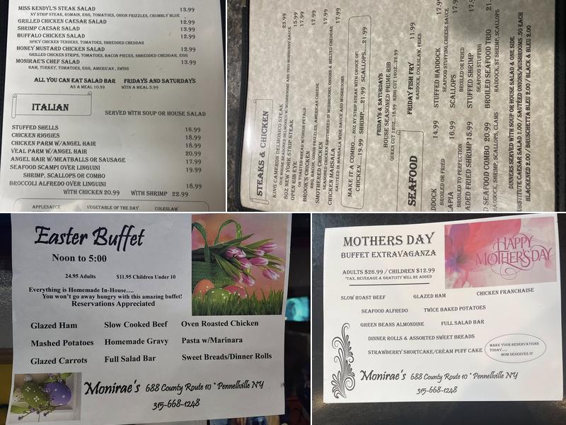 Monirae's Menu