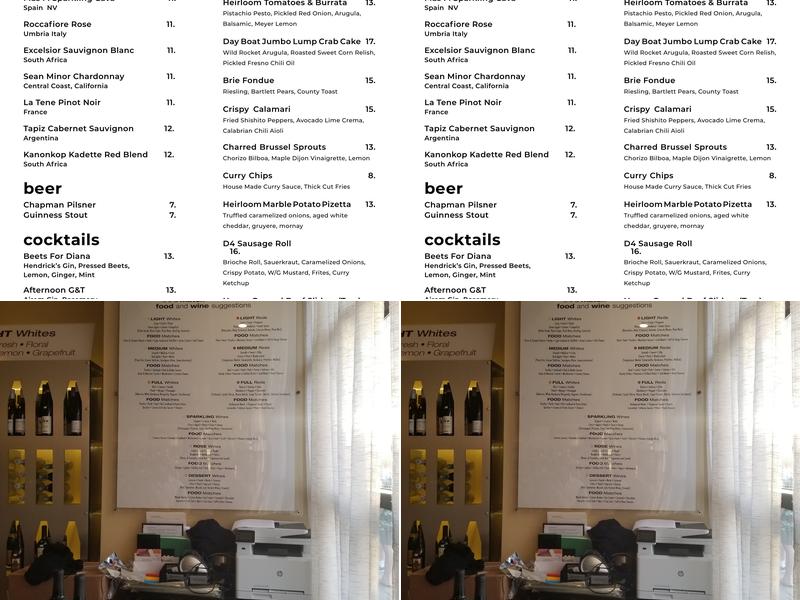 Wineworks For Everyone Menu