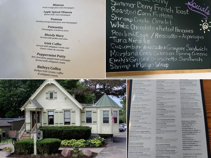 Benedicts Eggs & More Menu