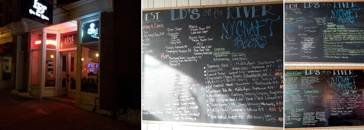 LD's on the River Menu