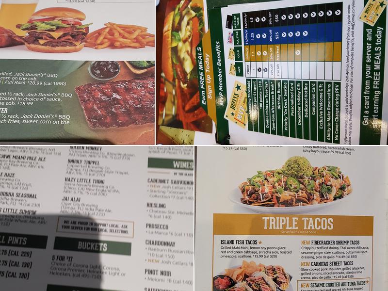 Duffy's Sports Grill Menu