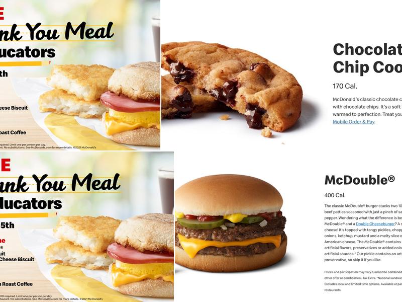 McDonald's Menu