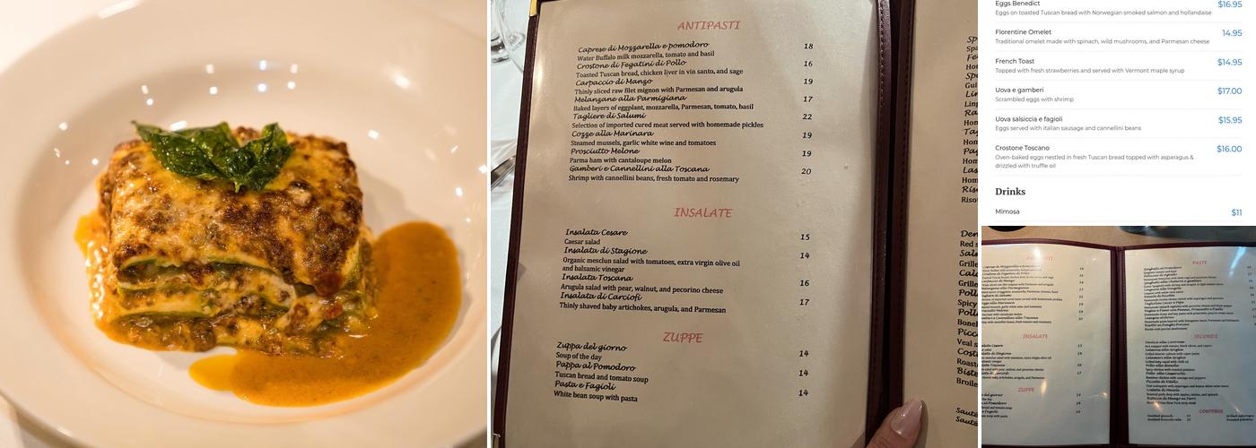 Toscana 49 Menu