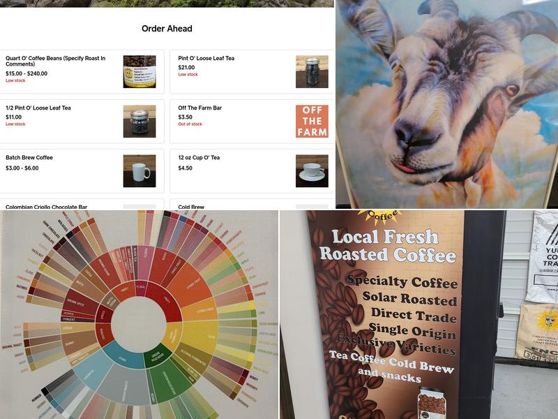 Combs' Coffee Menu