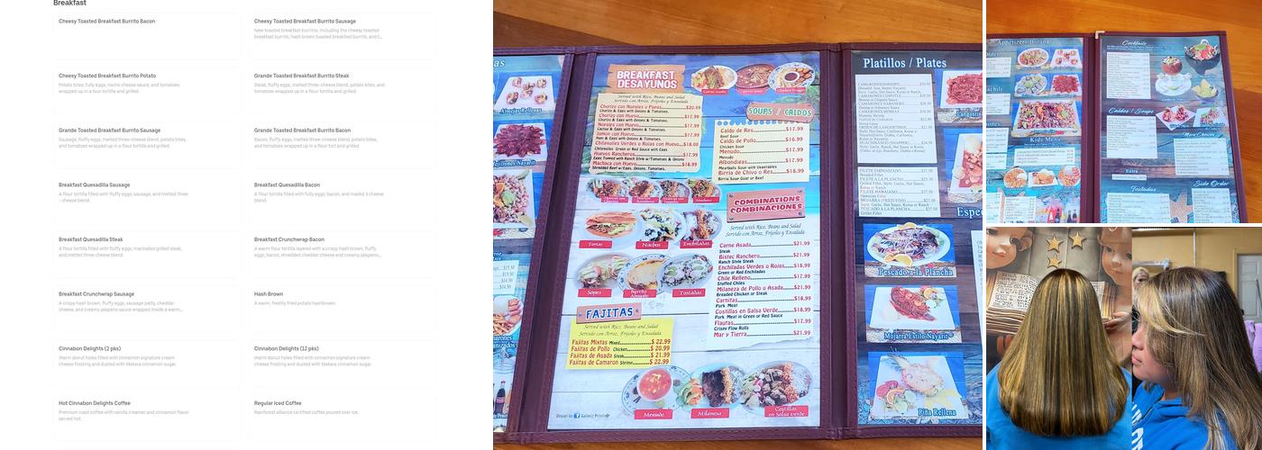 Los Primos Taqueria Menu