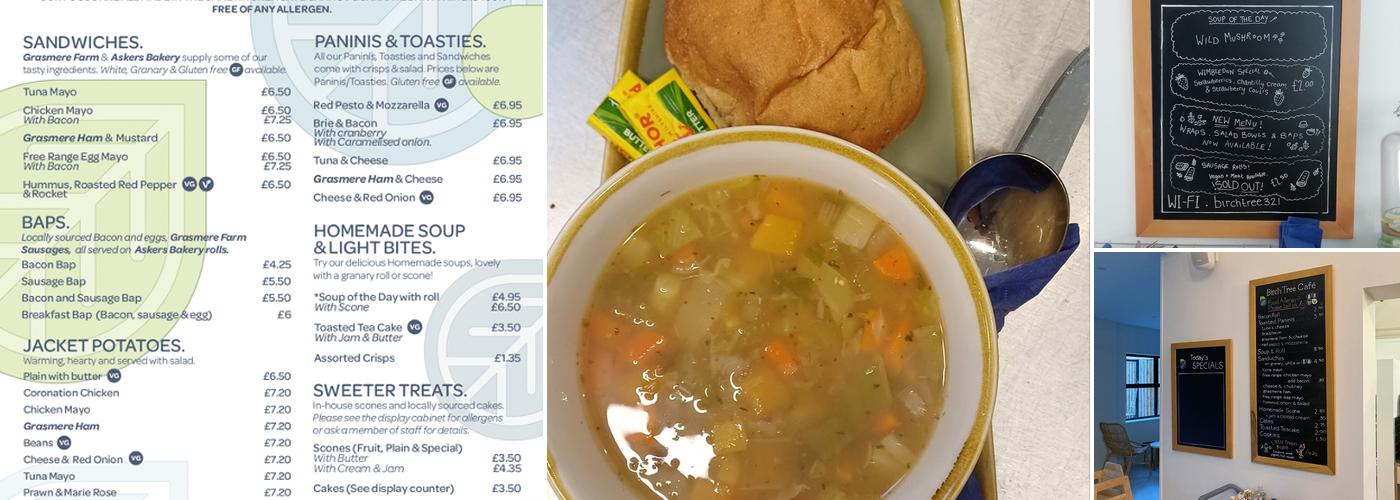 Birch Tree Cafe Menu