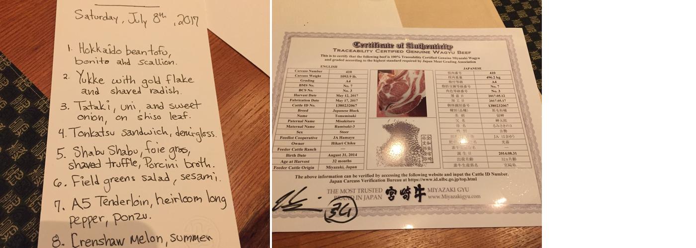 Hiroshi Menu