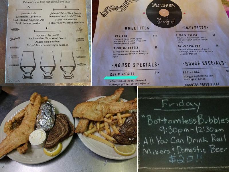 Swagger Inn Menu