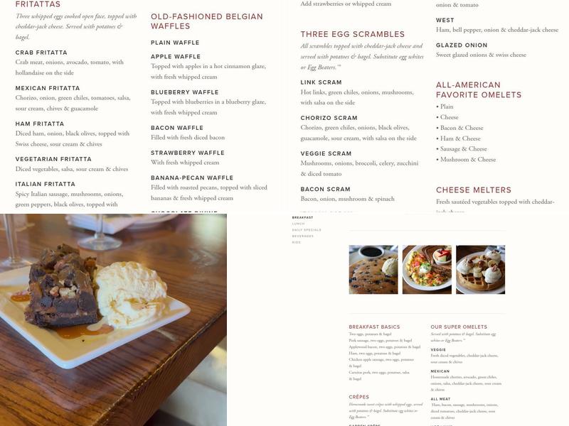 Stacks Menu