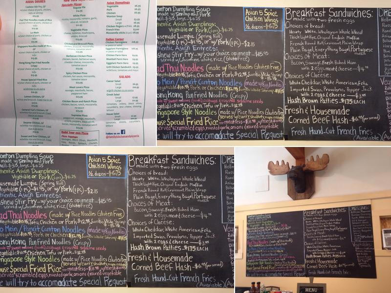 Fran's Kitchen & Diner Menu