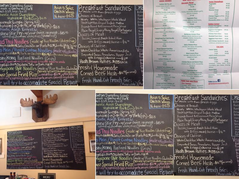 Fran's Kitchen & Diner Menu