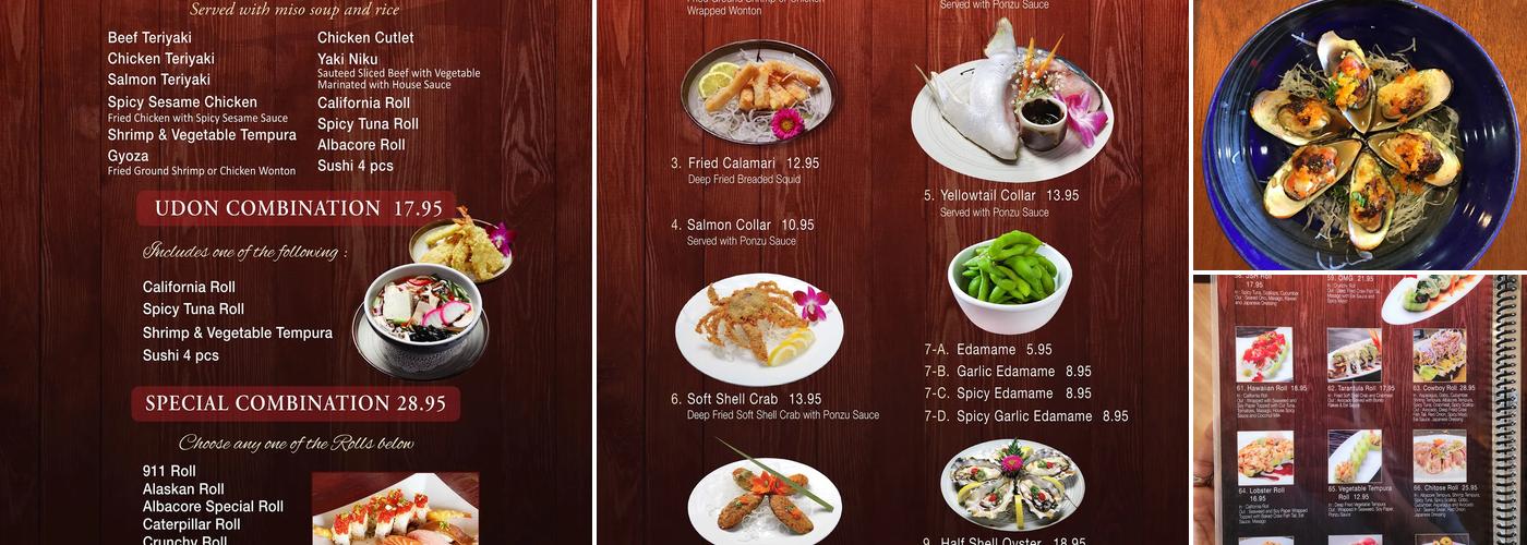 Sushi Chitose Menu